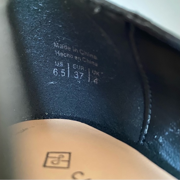 Call it Spring Black Suede Heels, US size 6.5 - Picture 5 of 5